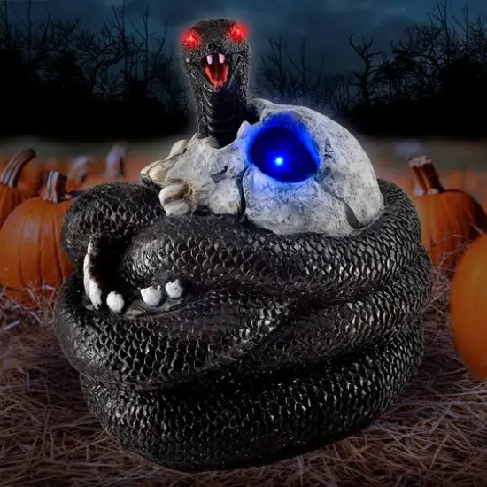 Tekky Toys 9" Animated Skull Snake&trade; {4}