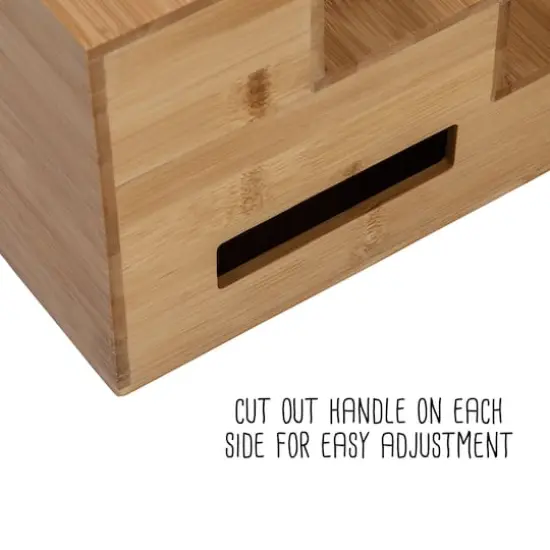 Honey Can Do Adjustable 3-Tier Bamboo Spice Rack Organizer {12}