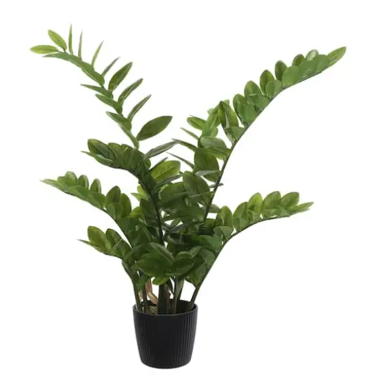 36" Potted Green Zamifolia Artificial Bush {1}
