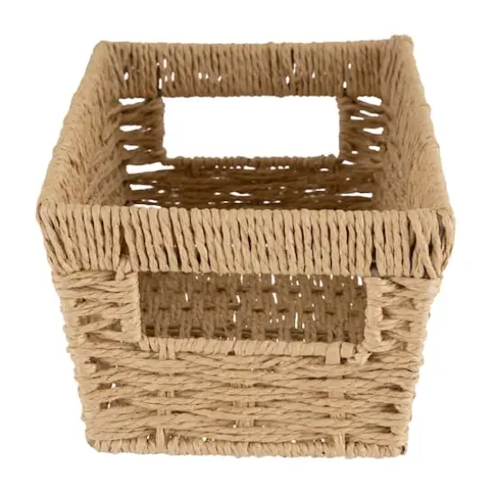 Simplify Small Dutch Weave Shelf Storage Basket {9}