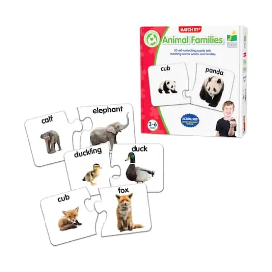 Match It! - Animal Families {4}