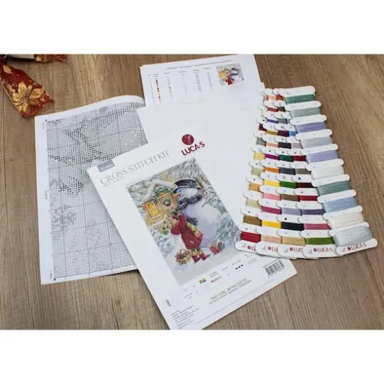 Luca-S The Girl With G Counted Cross-Stitch Kit {4}