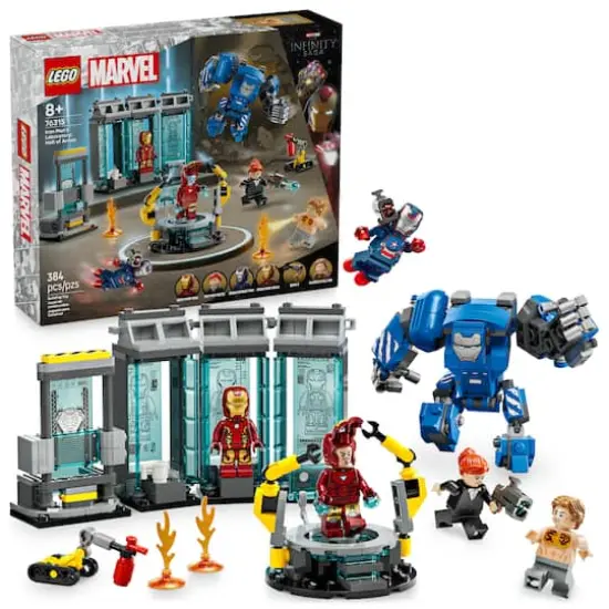 LEGO&reg; Marvel Iron Man&rsquo;s Laboratory: Hall of Armor with Minifigures 76315 {1}
