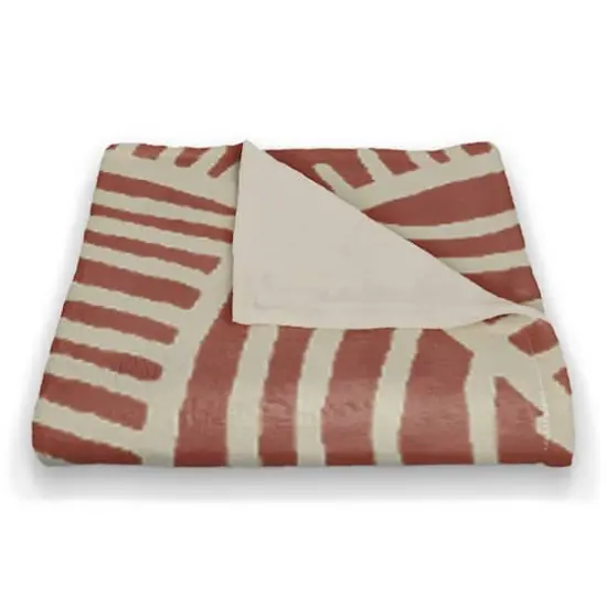 Pink Tribal 50" x 60" Coral Fleece Blanket {3}