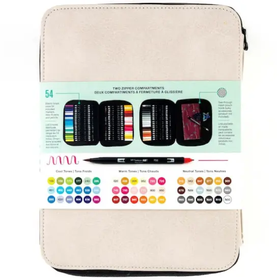 Tombow Dual Brush Pen & Marker Case Set {6}