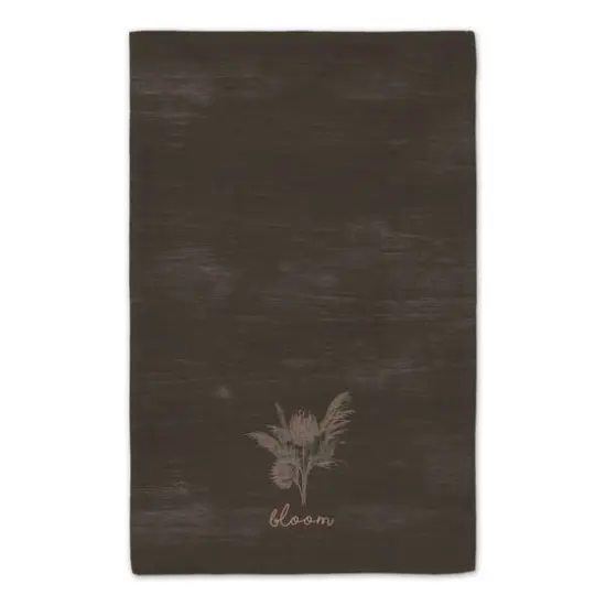 Bloom Protea Tea Towel Set Charcoal {5}