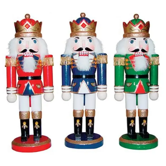 Santa's Workshop 10" Kings Nutcracker Set {1}