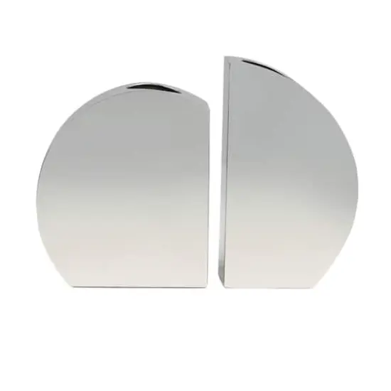 Silver Mirror Finish Stainless Steel Vase Set {5}