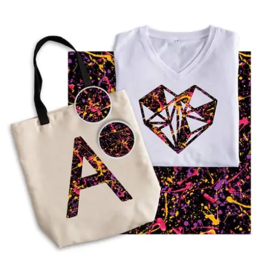 Cricut&reg; Infusible Ink&trade; Transfer Sheet Patterns, Paint Splash {3}