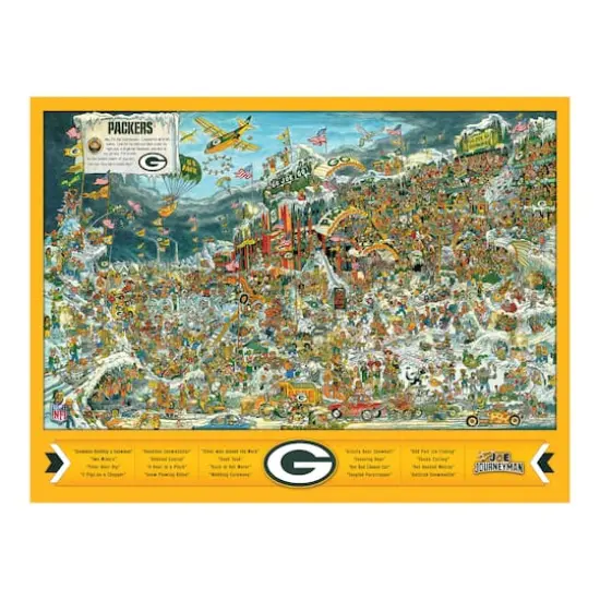 Joe Journeyman NFL 500 Piece Jigsaw Puzzle Green Bay Packers {6}