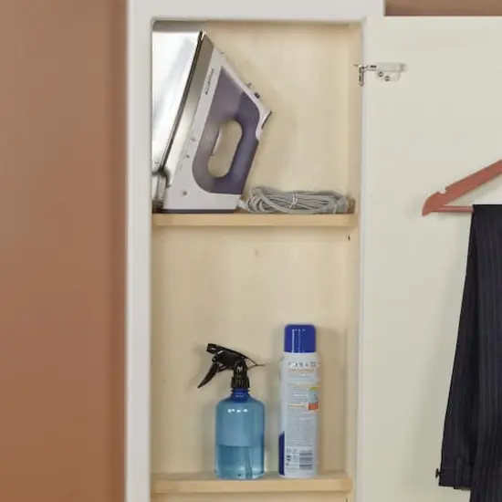 Household Essentials Ironing Board Cabinet White {6}