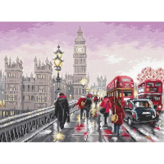 LetiStitch Westminster Bridge Counted Cross Stitch Kit {1}