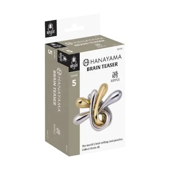 Hanayama Level 5 Cast Puzzle - Ripple {4}