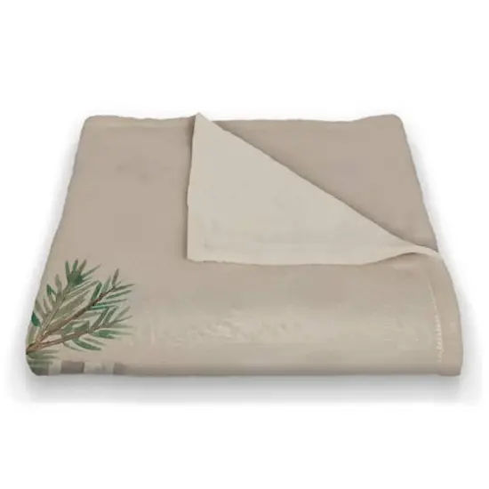 Comfy & Cozy Stockings Coral Fleece Blanket {3}