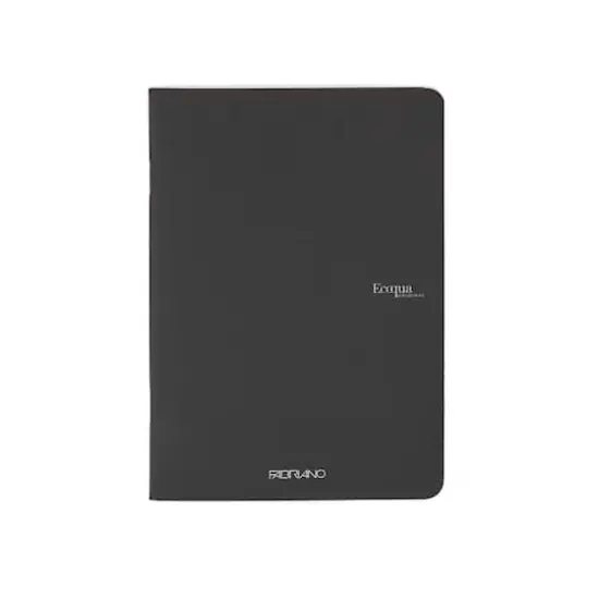 Fabriano&reg; EcoQua Black A4 Lined Notebook {1}