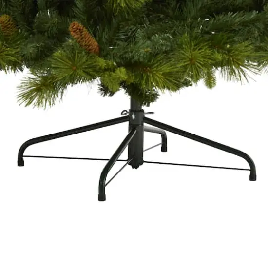 7.5ft. Pre-Lit North Carolina Mixed Pine Artificial Christmas Tree, Warm White LED Lights {5}