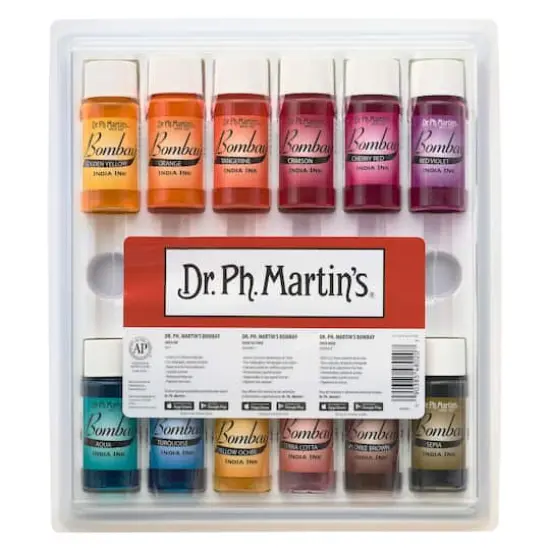 Dr. Ph. Martin's Bombay India Ink Set, 0.5oz. Set #2 {4}
