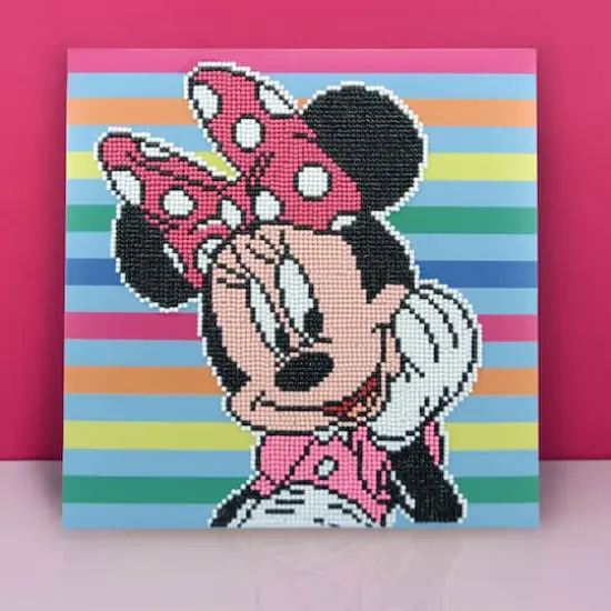Camelot&reg; Dots Minnie Stripes Diamond Painting Kit {4}