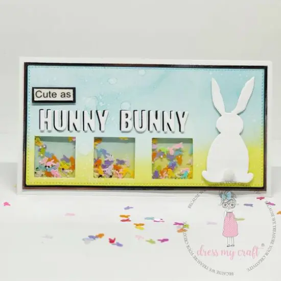 Dress My Craft&reg; 1.5" Square Designer Punch {5}