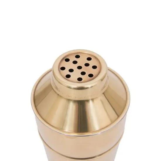 Hello Honey&reg; Gold Stainless Steel Cocktail Shaker {9}