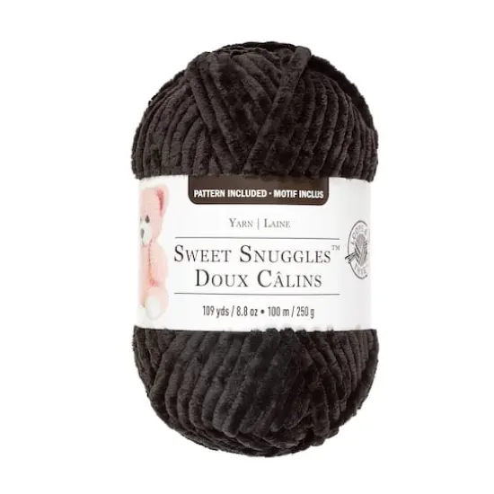 Sweet Snuggles&trade; Yarn by Loops & Threads&reg; Black {1}