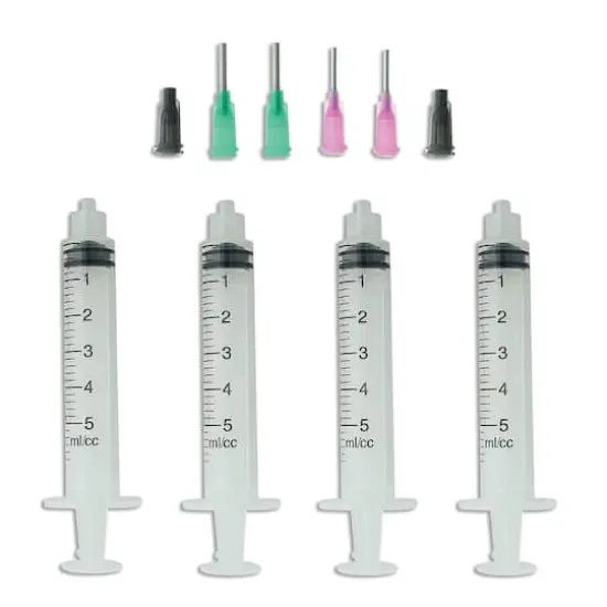 The Beadsmith&reg; Crystal FX&trade; Thick Viscosity Glue Syringe & Tip Set {1}