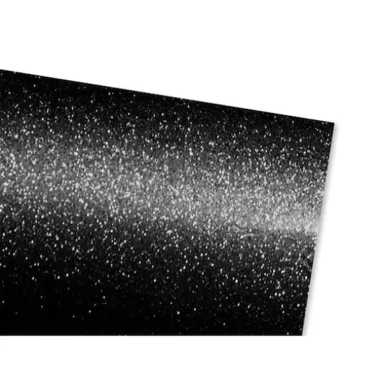 PA Vinyl Fine Glitter Permanent Adhesive Vinyl Black {3}