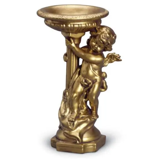 Amaco Brush 'n Leaf&reg; Metallic Gold Leaf Interior Paint {3}