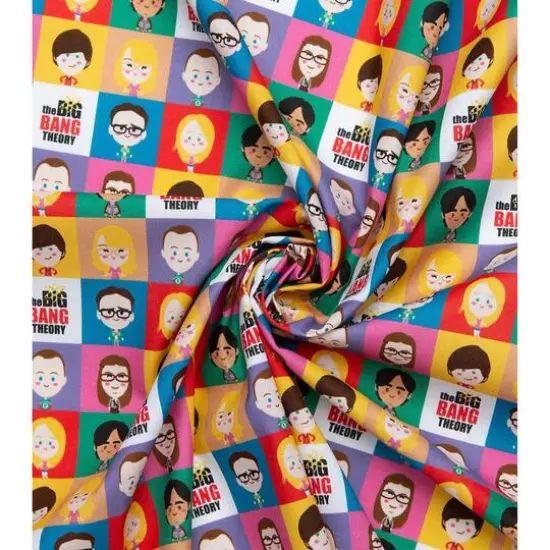 The Big Bang Theory Chibi Portrait Precut Cotton Fabric {6}