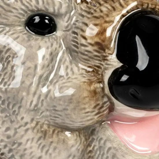 Hello Honey&reg; 7.75" Round Ceramic Koala Head Planter {10}