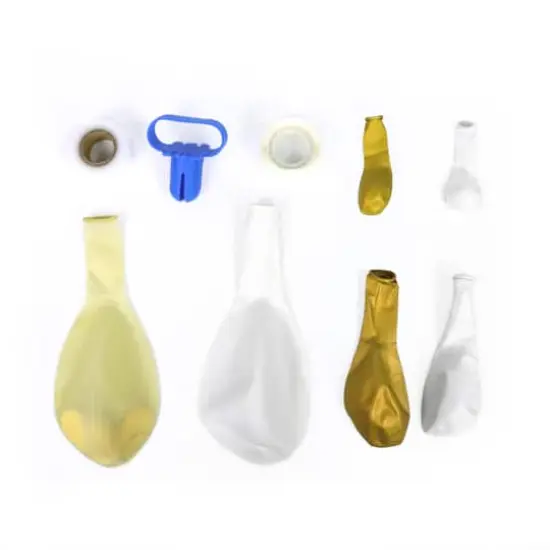 10ft. Gold & White Balloon Garland by Celebrate It&trade; {3}