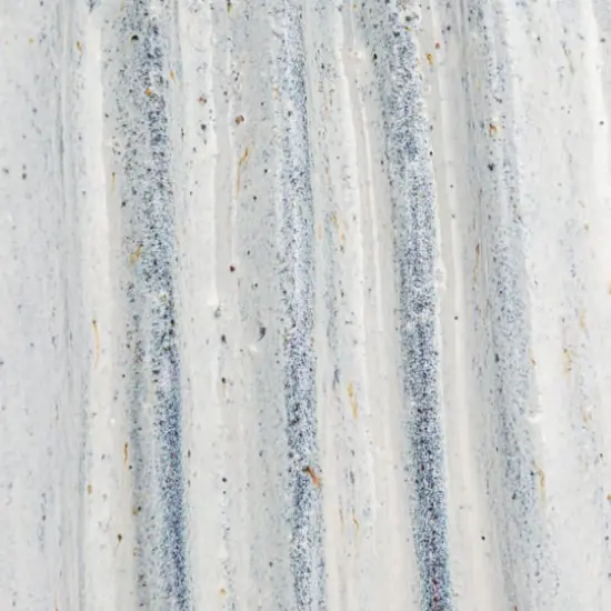 Hello Honey® 8.75" White Organic Stoneware Vase with Reactive Glaze {10}