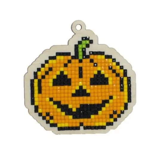 Wizardi Diamond Painting Ornament Kit Halloween {1}
