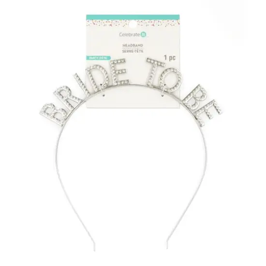 Silver Bride to Be Headband by Celebrate It&trade; {4}