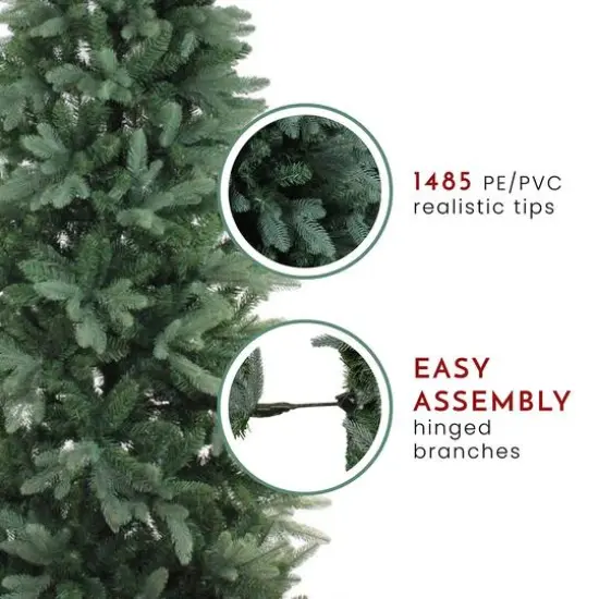 7.5ft. Unlit Real Touch&trade;️ Washington Frasier Fir Artificial Christmas Tree {5}