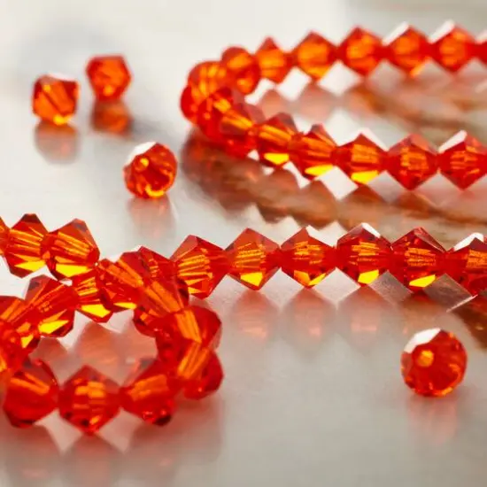 Preciosa Glass Crystal Bicone Beads, 4mm by Bead Landing&trade; Hyacinth {3}