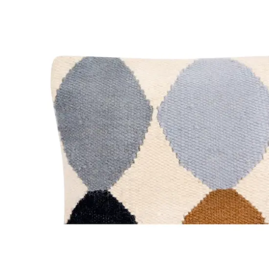 Hello Honey&reg; Multicolor Diamond Pattern Lumbar Pillow {7}