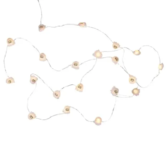 10ct. LED Halloween Ghost Fairy Lights {4}