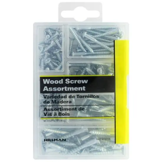 Hillman&trade; 0.53lb. Assorted Wood Screws {1}