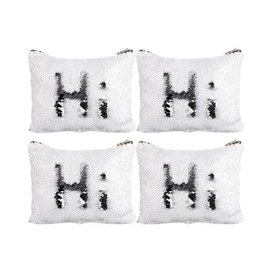 Craft Express 2ct. Sublimation Sequin Makeup Bags {6}