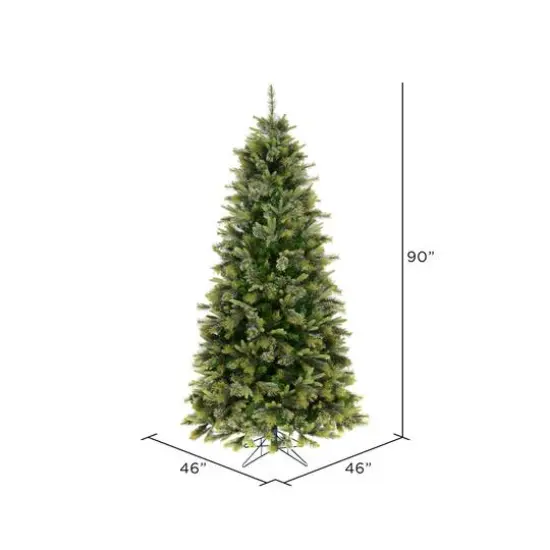 7.5ft. Unlit Cashmere Artificial Christmas Tree {5}