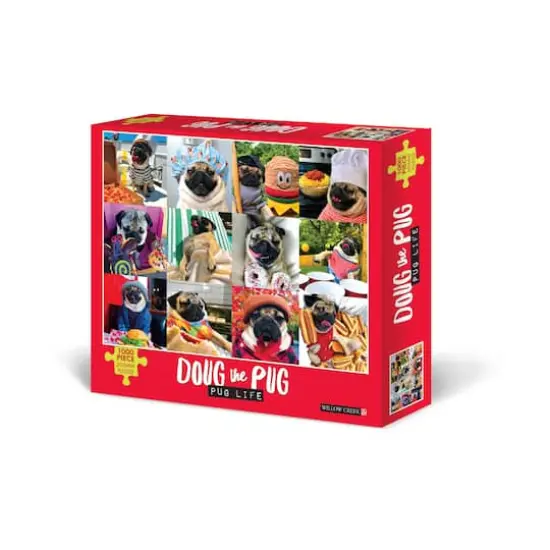 Doug the Pug: Pug Life 1,000 Piece Jigsaw Puzzle {1}