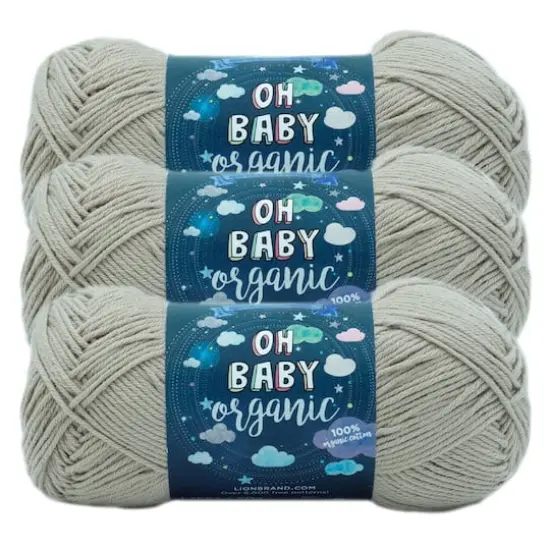 3 Pack Lion Brand&reg; Oh Baby&reg; Yarn Tan {1}