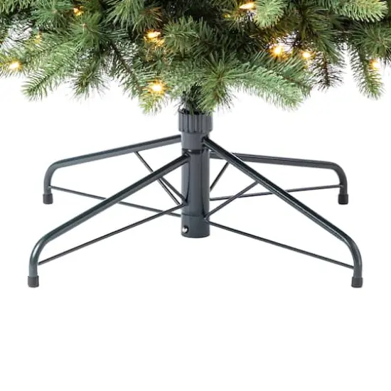 9ft. Pre-Lit Rothwell Slim Artificial Christmas Tree, Warm White LED Lights by Ashland&reg;  {7}