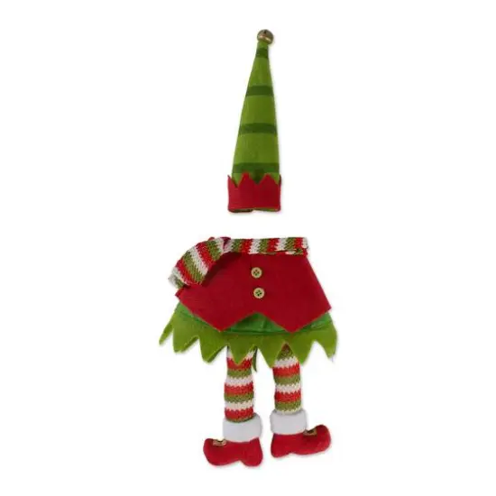DII&reg; Santa, Reindeer, and Elf Wine Bottle Outfits Set {4}