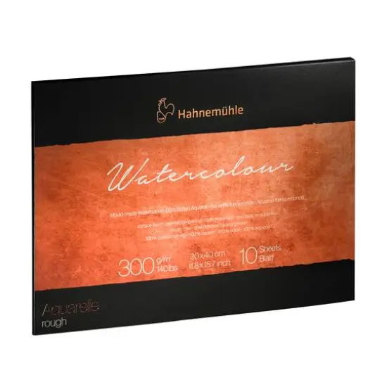 Hahnemuehle The Collection Watercolor Paper Block, 10 Sheets {1}