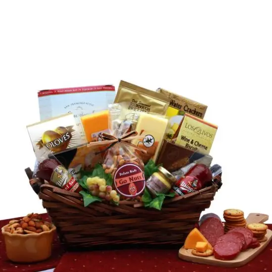 Gourmet Delights Gift Basket {1}