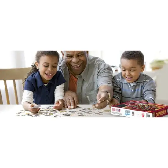 College Football Purebred Fans A Real Nailbiter 500 Piece Puzzle Minnesota Gophers {4}