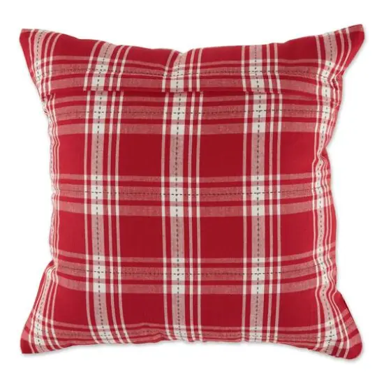 DII&reg; Farmhouse Christmas Plaid Pillow Cover Set {5}