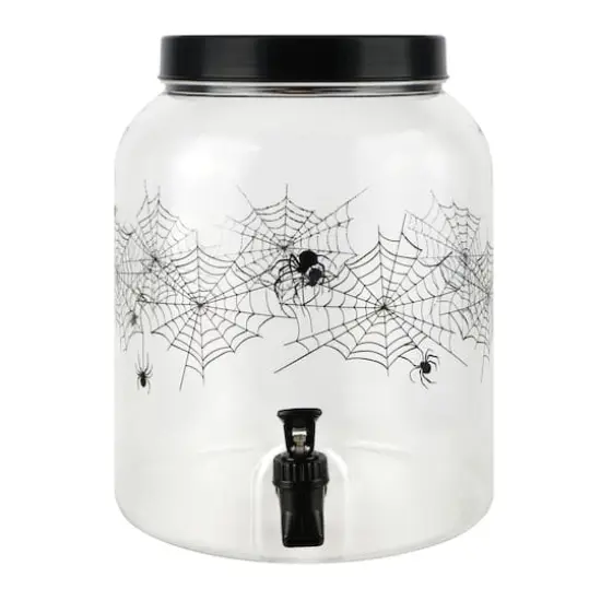 8.4qt. Spiderweb Drink Dispenser by Celebrate It&trade; {1}